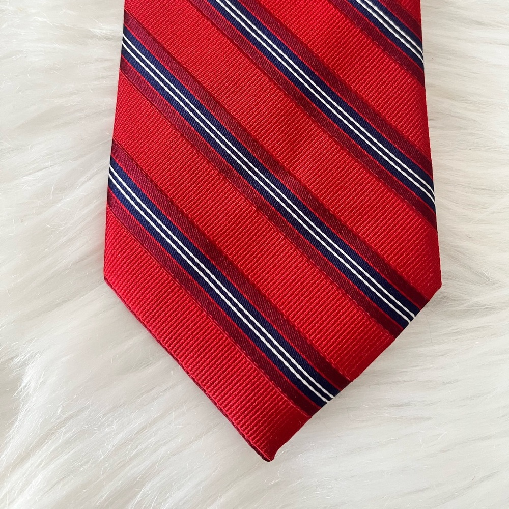 Jones New York Red 100% Silk Men’s Neck Tie